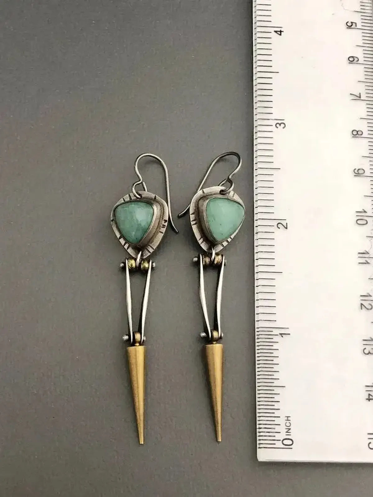 Vintage Nature Stone Earrings