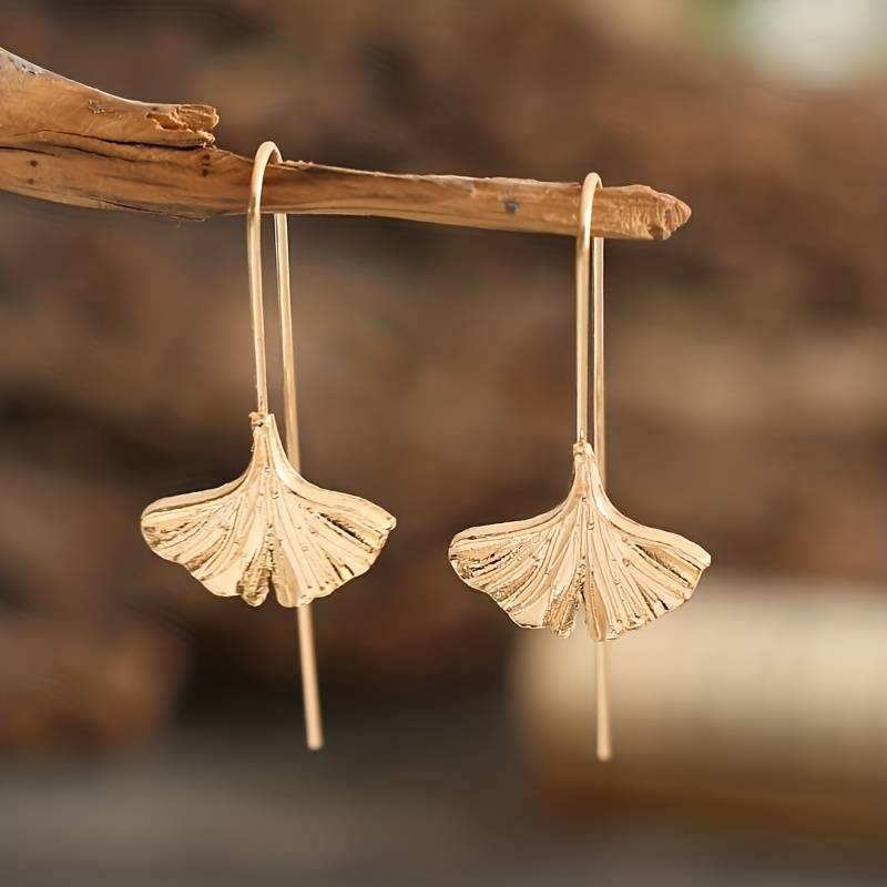Vintage Chunky Petals Earrings