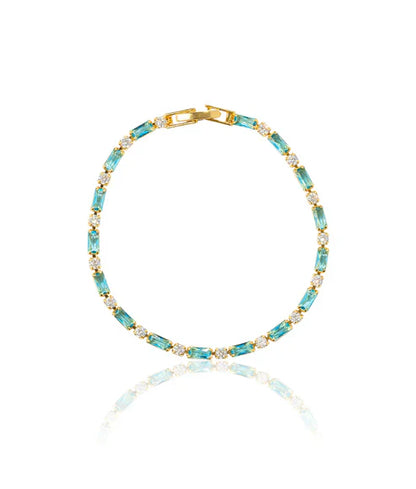 Natural Turquoise Stone Bracelet