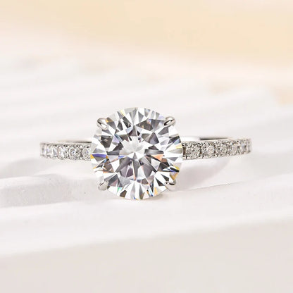 Classic Round Cut Promise Bridal Ring