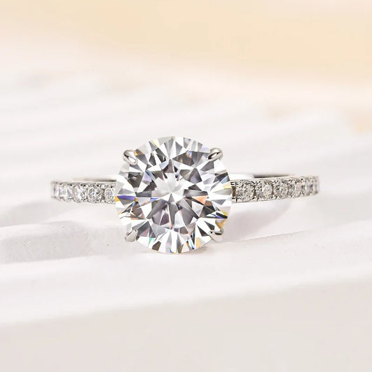 Classic Round Cut Promise Bridal Ring