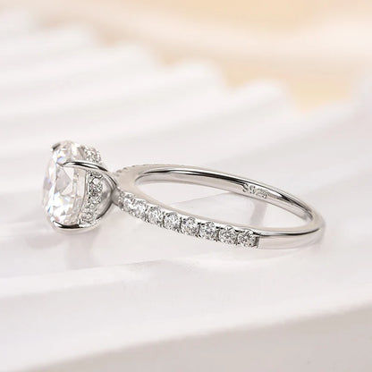 Classic Round Cut Promise Bridal Ring