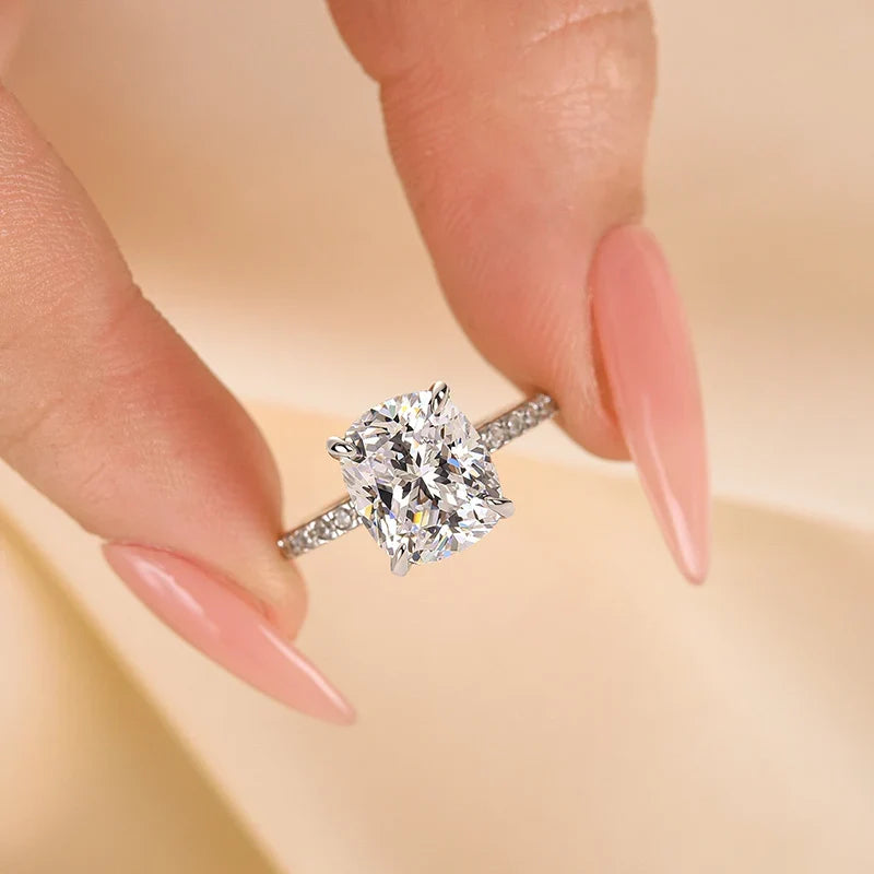 Cushion Cut Engagement Ring