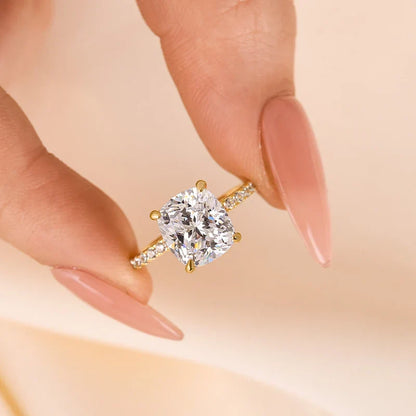 Cushion Cut Engagement Ring