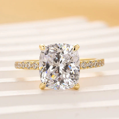 Cushion Cut Engagement Ring