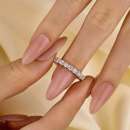 Eternity Round Cut Diamond Ring