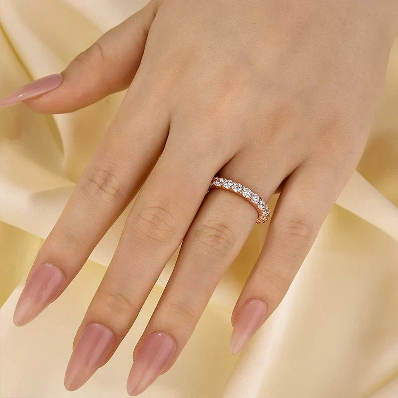 Eternity Round Cut Diamond Ring