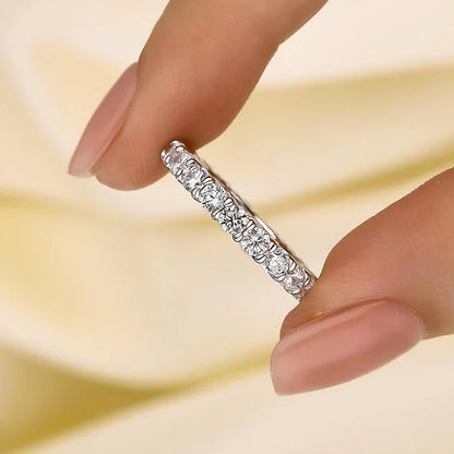 Eternity Round Cut Diamond Ring