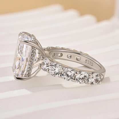 Gorgeous Elongated Cushion Cut Engagement Ring