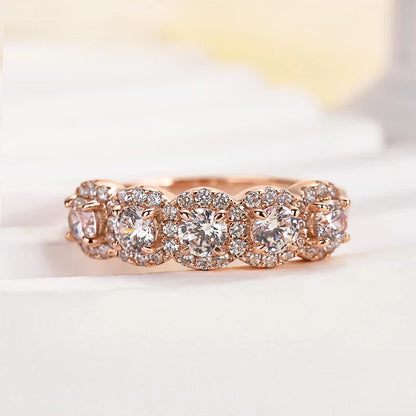 Five Stone Anniversary Ring