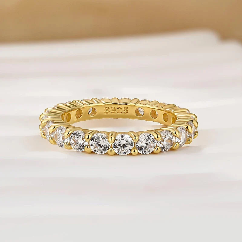 Eternity Round Cut Diamond Ring