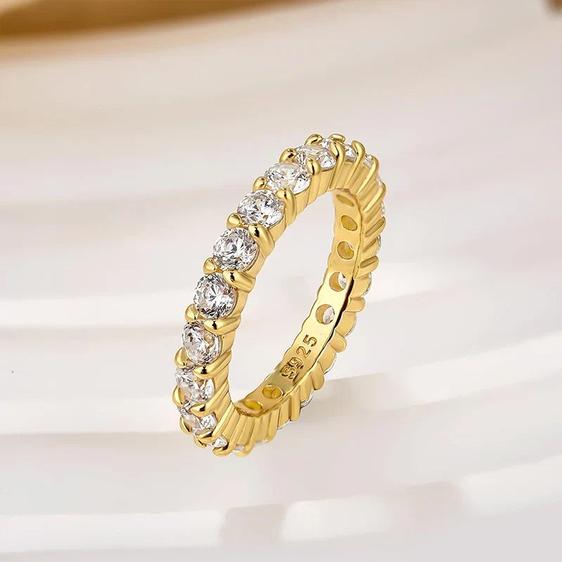 Eternity Round Cut Diamond Ring