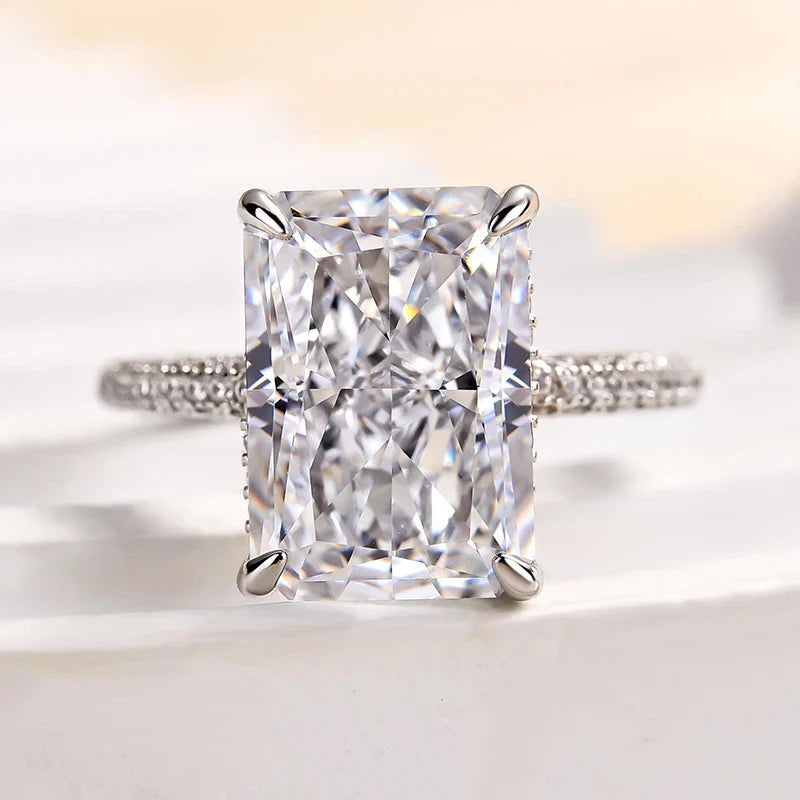Radiant Cut Engagement Ring for Women