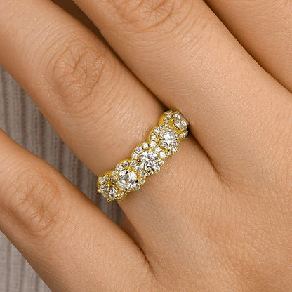 Five Stone Anniversary Ring