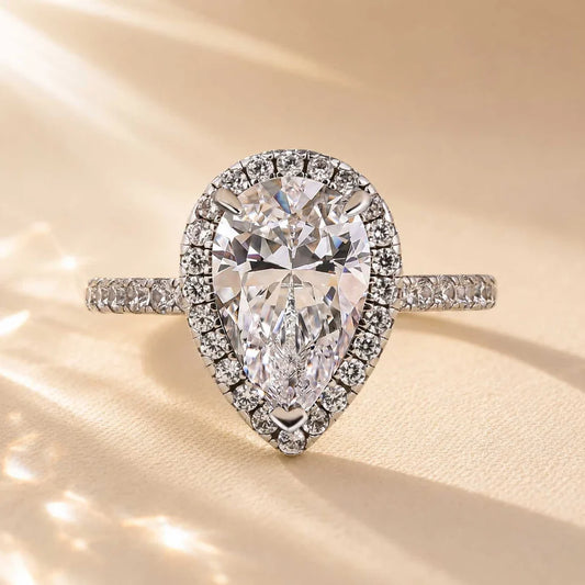 Pear Cut Engagement Ring