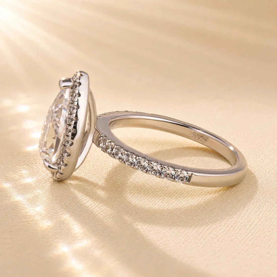 Pear Cut Engagement Ring