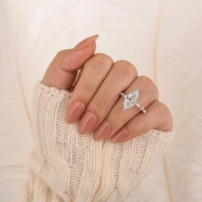 Marquise Cut Engagement Ring