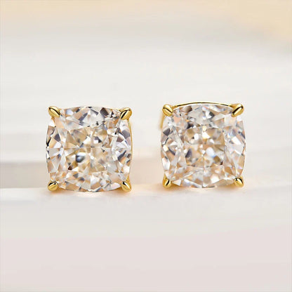 Cushion Cut Women's Stud Earrings