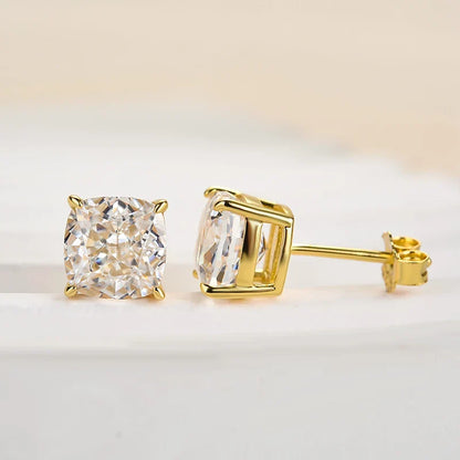 Cushion Cut Women's Stud Earrings