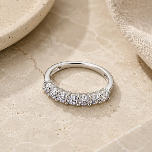 Luxe Vintage Inlaid Zirconia Ring