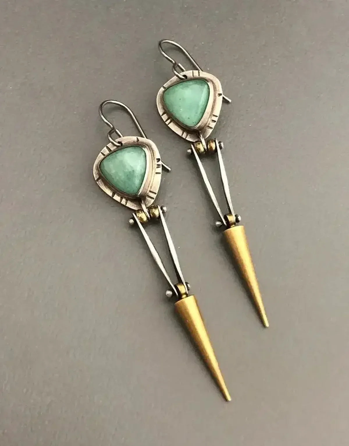 Vintage Nature Stone Earrings