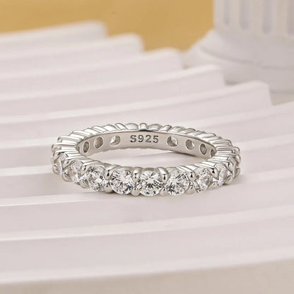 Eternity Round Cut Diamond Ring