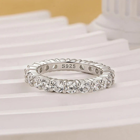 Eternity Round Cut Diamond Ring