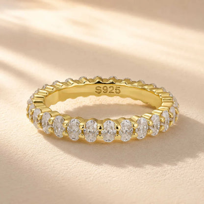 Oval Cut Wedding Ring For Women