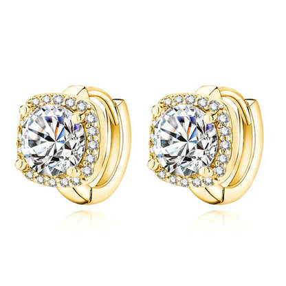 Nadine square earrings