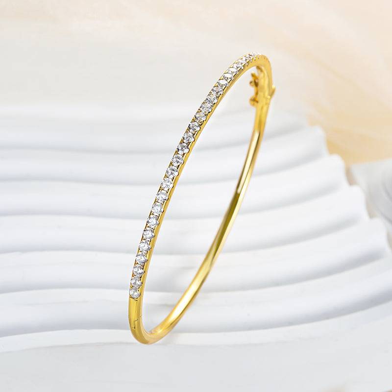 Noble Round Cut Tennis Bracelet for Women
