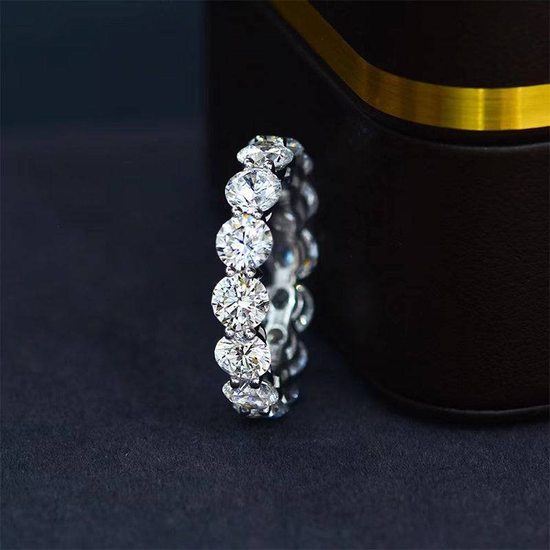 Classic Eternity Round Cut Wedding Ring
