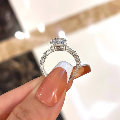 Pear Cut Sparkle Ring