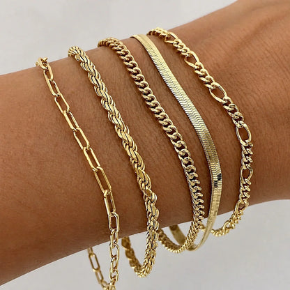 Essential Layered Bracelet Set
