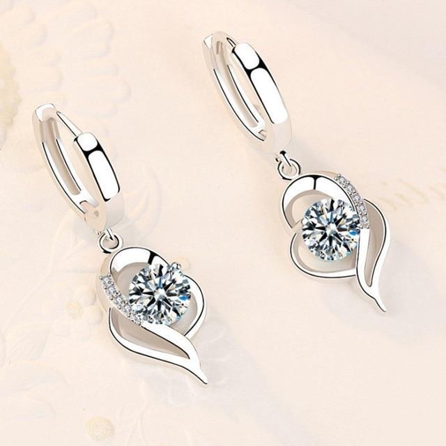 Silver Zirconia Earrings